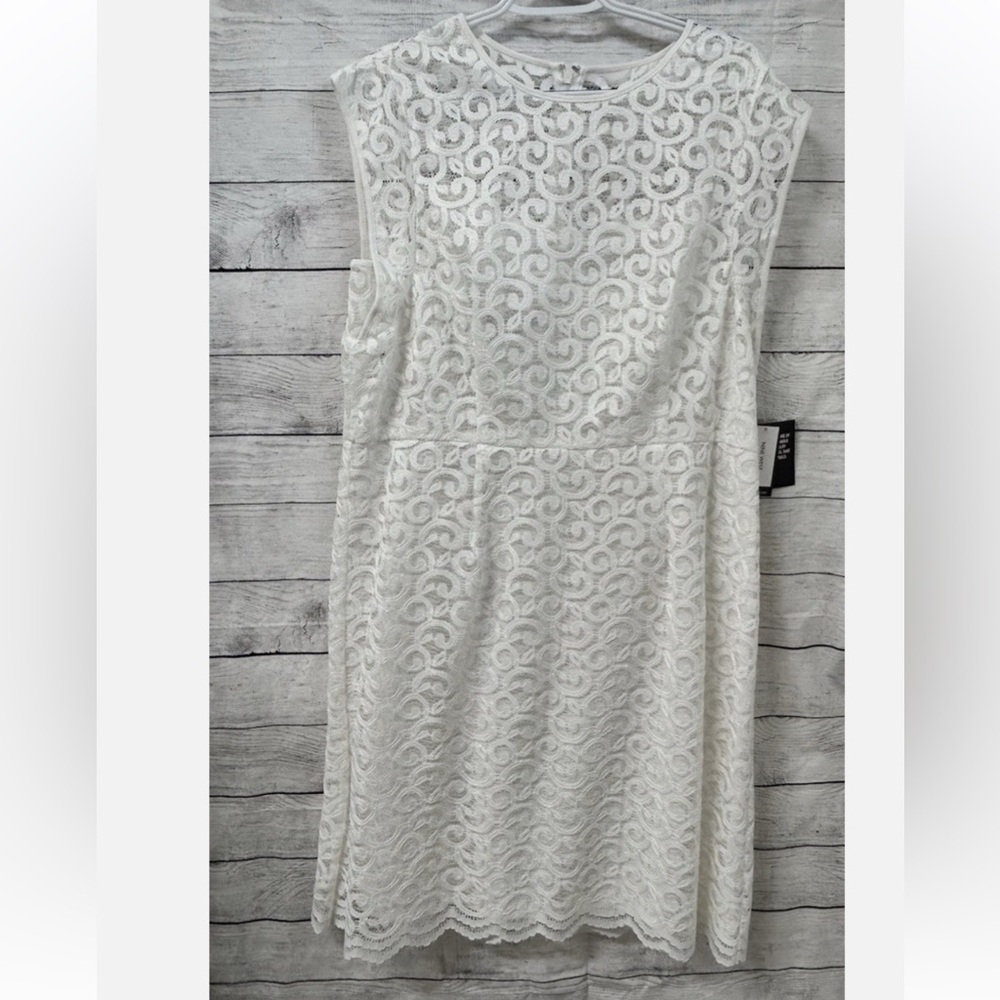 NWoT Nine West Ivory Lace Dress - Picture 2 of 6